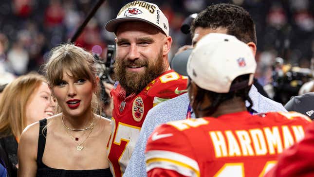 Image de l'article intitulé On dirait que Taylor Swift n'a pas ruiné la NFL après tout